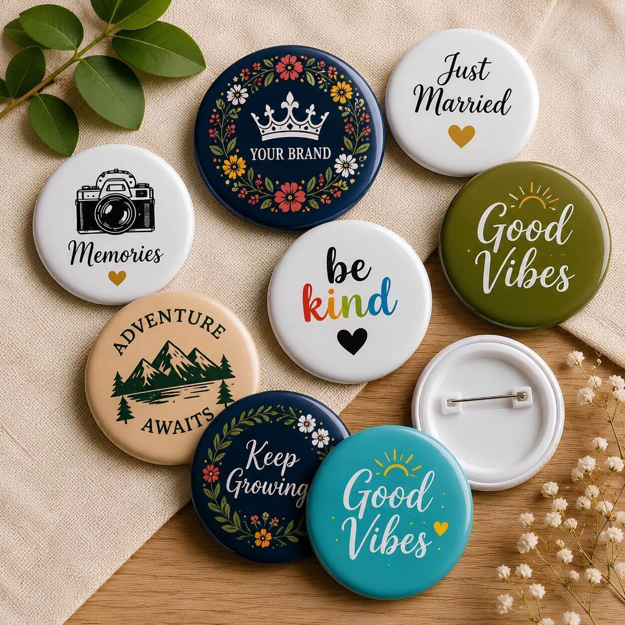 Custom Button Badges